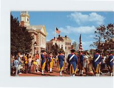 Postcard Liberty Square Fire And Drum Corps Walt Disney World Bay Lake FL USA picture