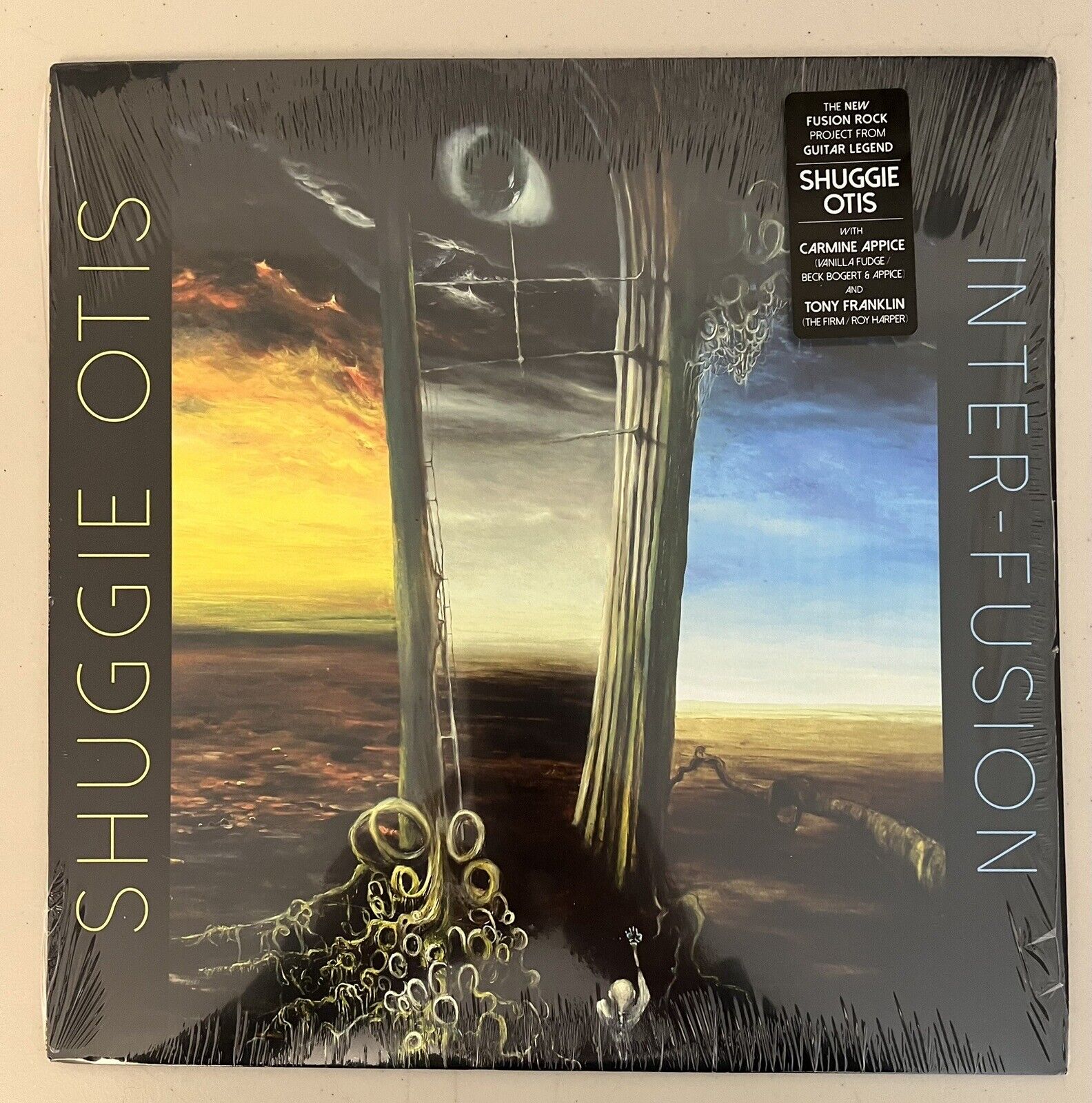 SHUGGIE OTIS - INTER-FUSION LP with Carmine Appice & Tony Franklin  EX/EX Vinyl