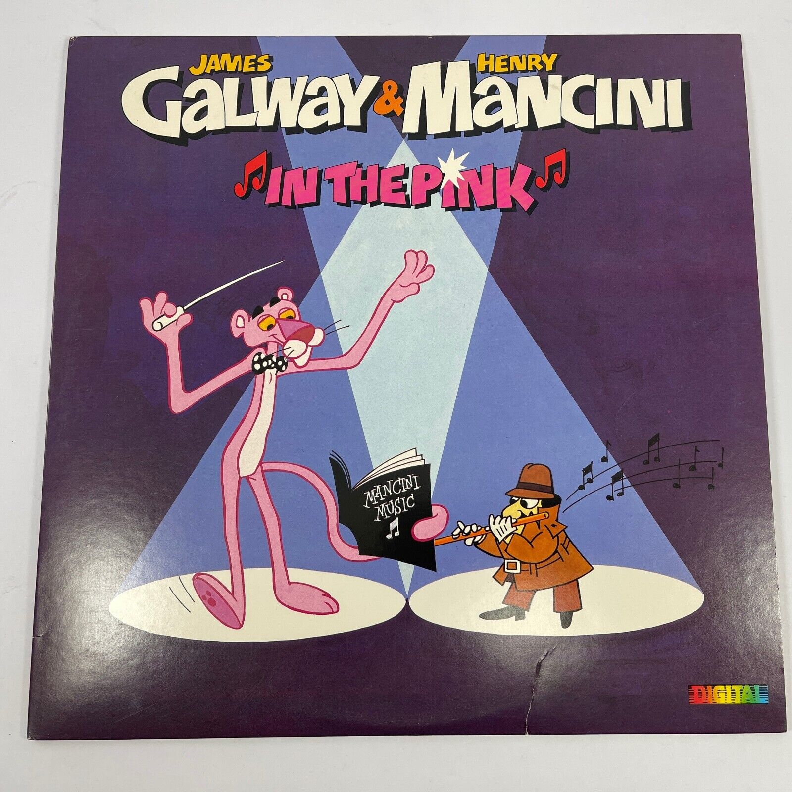 JAMES GALWAY & HENRY MANCINI IN THE PINK LP 12\