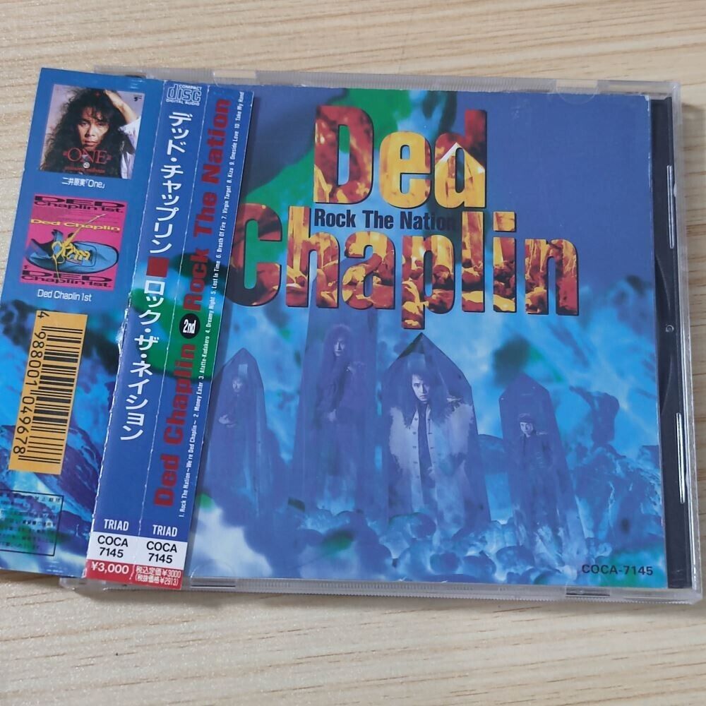 Ded Chaplin – Rock The Nation	JAPAN CD (1991,COCA-7145)	Loudness	Hard Rock/Metal