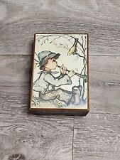 Vintage Reuge Music Box Swiss Musical Movement Hummel Boy Musical Instrument 4x3 picture
