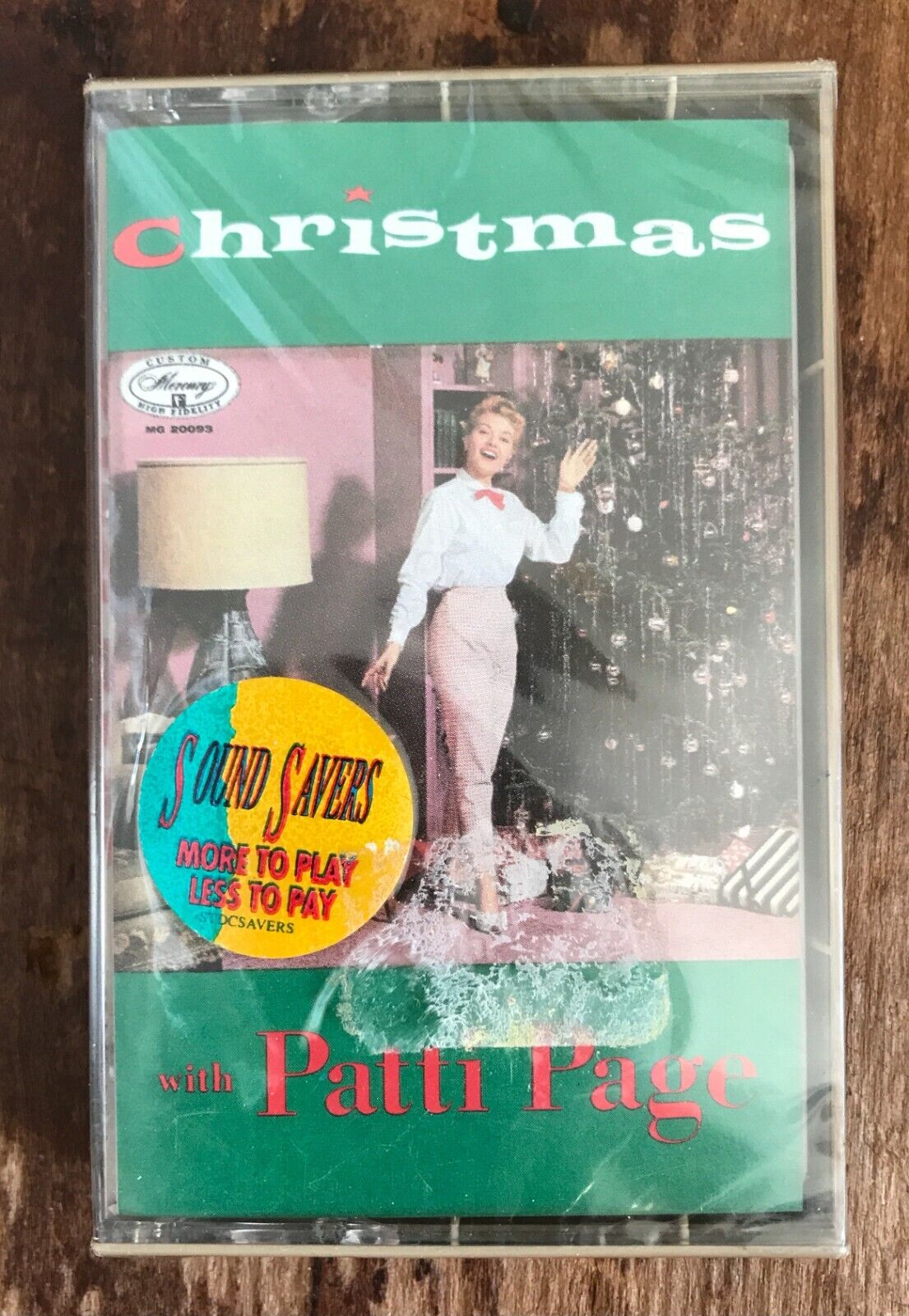Christmas With Patti Page Cassette w/I Wanna Go Skating With Willie/Jingle Bells