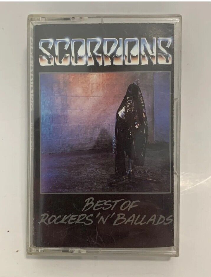 Vintage Scorpions - Best Of Rockers N Ballads - Cassette Tape