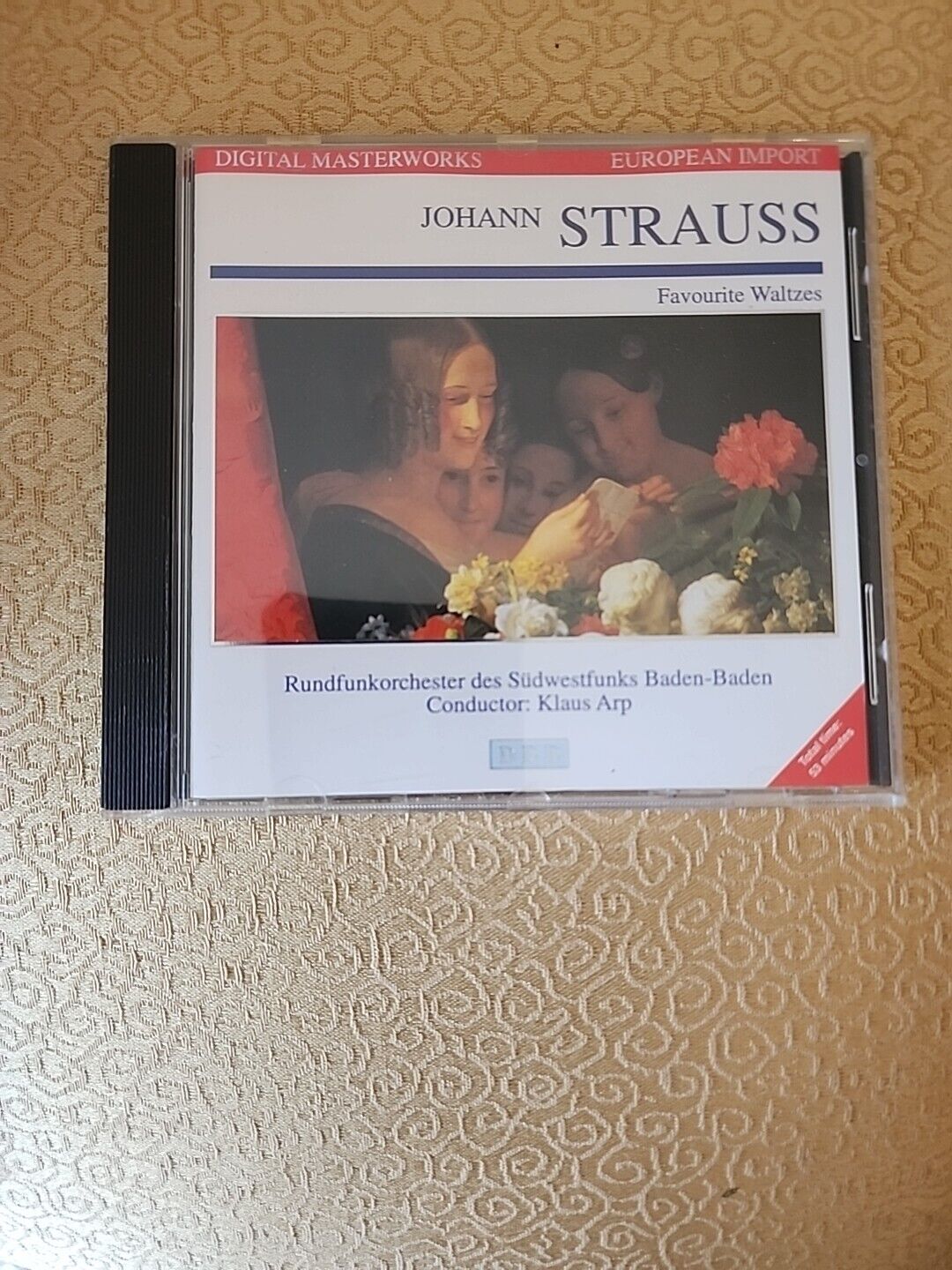 Johann Strauss Favourite Waltzes - Audio CD By Johann Strauss - VERY GOOD