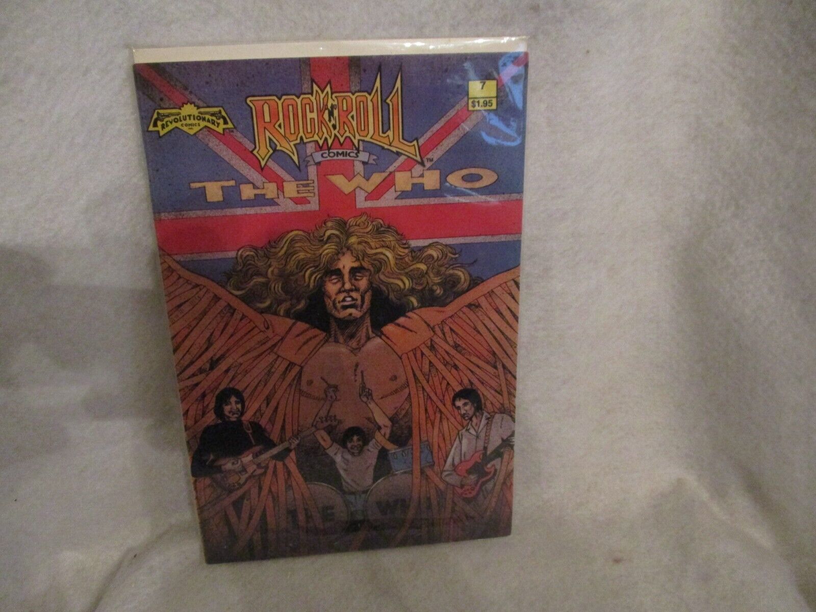 THE WHO (1990: Rock N Roll Comics #7) Townshend, Daltrey VINTAGE: RARE