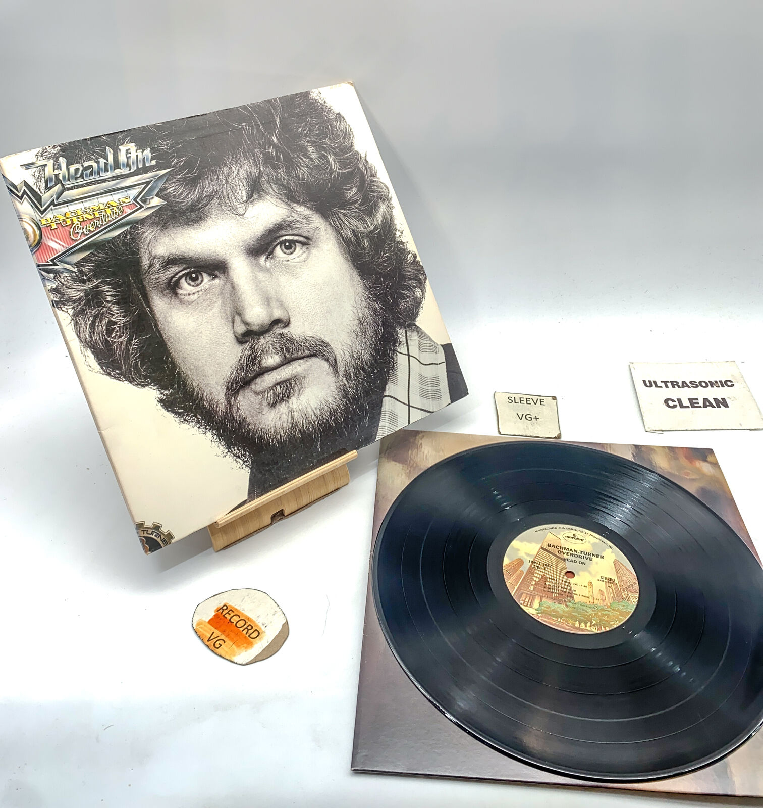 Bachman-Turner Overdrive - Head On 1975 VG/VG+ Ultrasonic Clean Vintage Vinyl