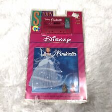 VTG CINDERELLA Disney Read Along 24 Page Book & CASSETTE TAPE Rare NEW & SEALED picture