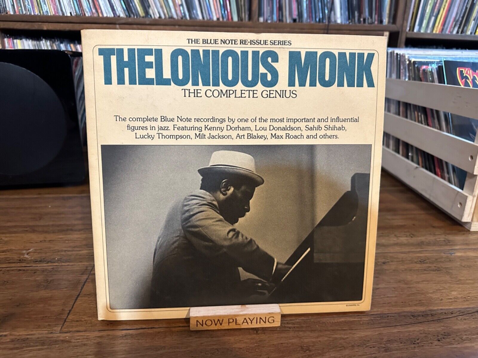 The Complete Genius Thelonious Monk Blue Note Records 1976 Vinyl Mono EX/VG+