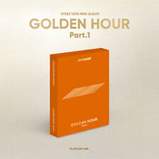 Ateez 10th Mini Album [GOLDEN HOUR : Part.1] [QR Card] Platform Ver _ 9 Choose picture