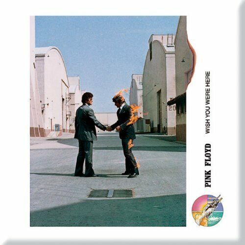 OFFICIAL LICENSED - PINK FLOYD WISH YOU WERE HERE - FRIDGE MAGNET 
