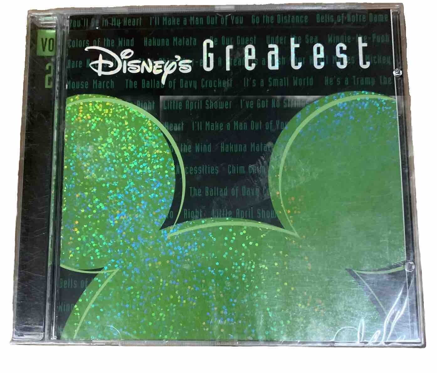 Disney\'s 2001 Greatest Vol. 2 by Various Artists Factory Sealed