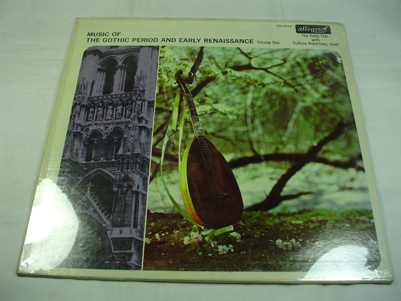 Music Of The Gothic Period & Early Renaissance Volume One - Sealed New