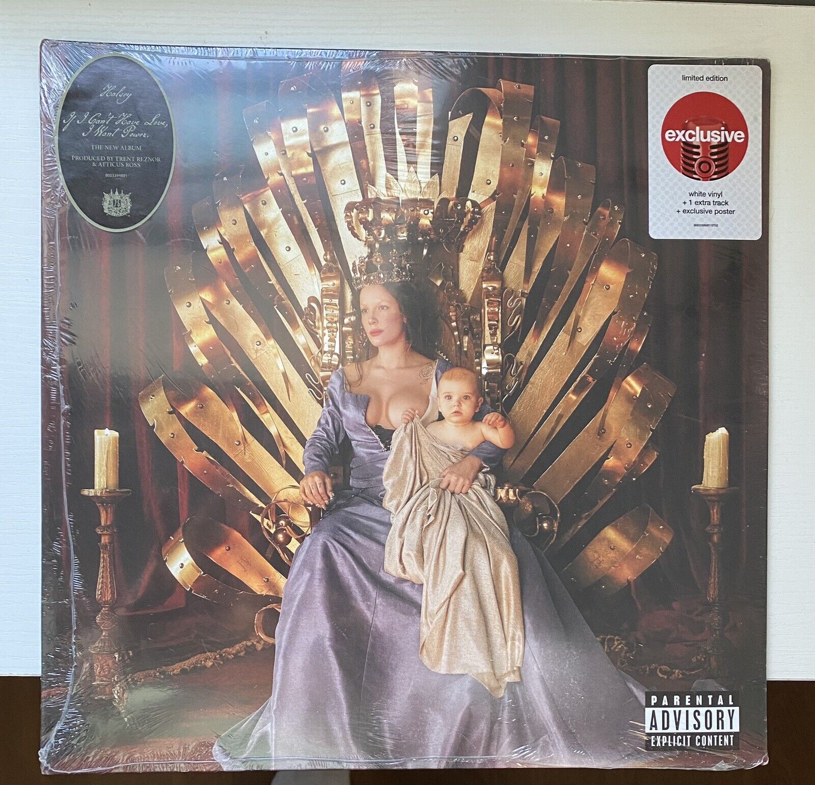 Halsey If I Cant Have Love I Want Power New SEALED WHITE VINYL LIMITED EDITION