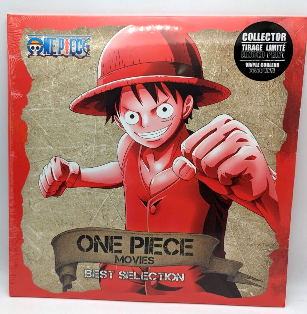 One Piece Movies Best Selection [LP] Collector Limited Edition Red + Blue Vinyl