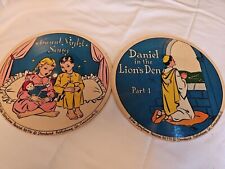 Children's Bible Story Records Vintage 78s Collectible Rare picture