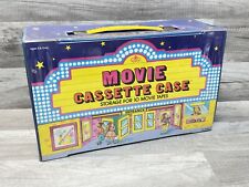Vintage movieTara Toy Corp Cassette Carry Case Holds 10 Boxed Cassettes VHS picture