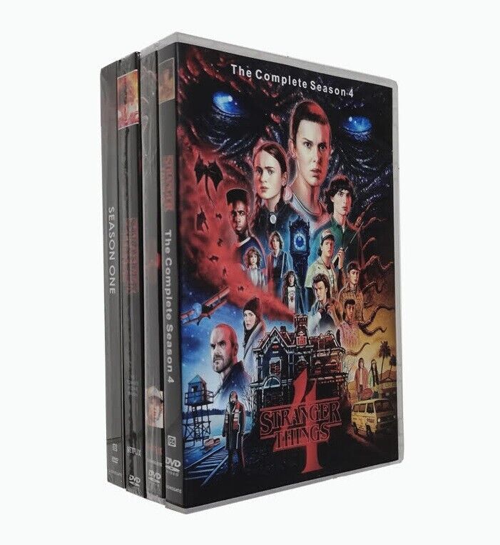 STRANGER THINGS: The Complete Series, Season 1-4 on DVD, TV Series