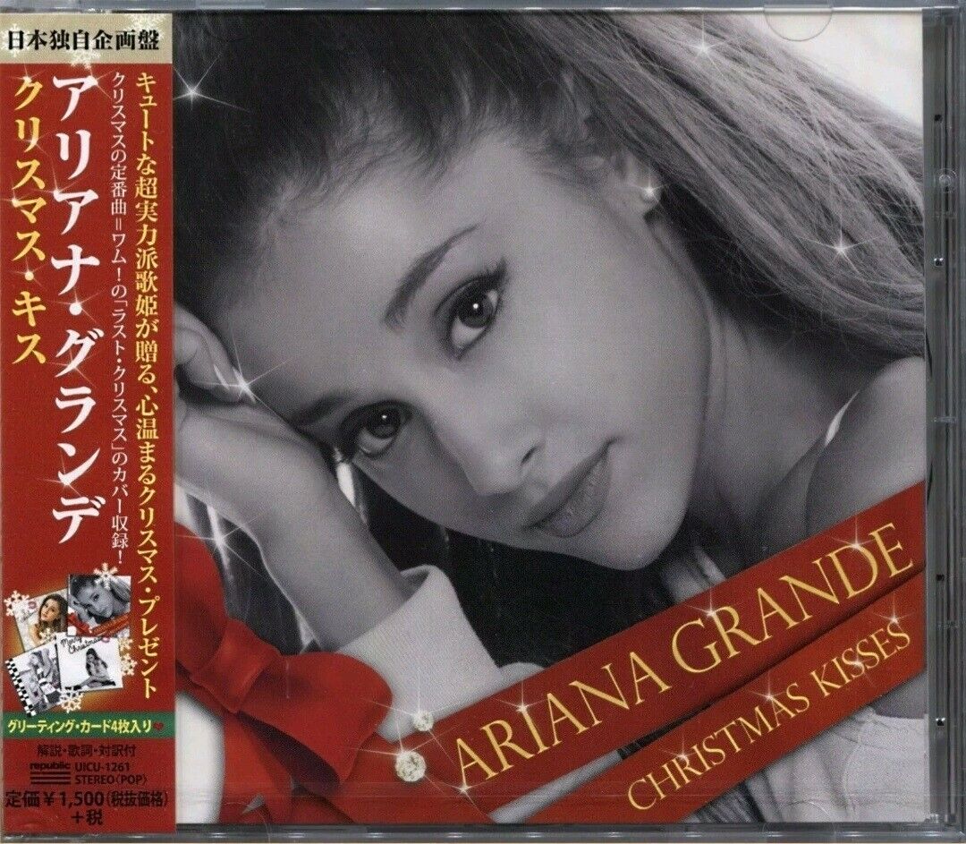 Christmas Kisses ARIANA GRANDE CD - Japan Edition - Comes With Postcards 