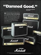 Marshall JCM series guitar amplifier advertisement original 2000 amp ad print picture