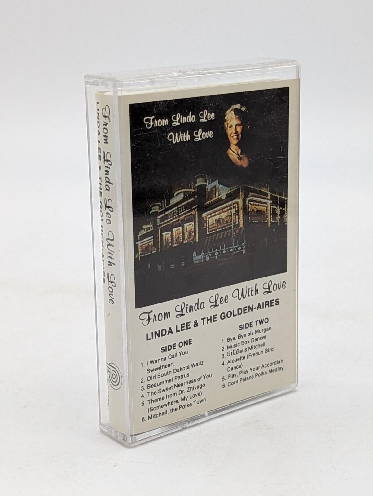 From Linda Lee With Love Linda Lee & The Golden-Aires Cassette Tape 1985 HTF
