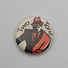 Vintage 1980s 2 Two Tone Ska Pin badge Madness 25mm Diameter  picture