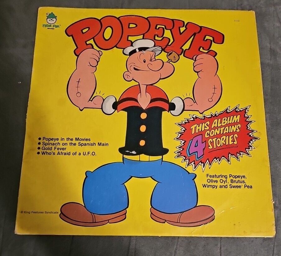 Popeye The Sailor Man (In Spanish) - LP Vinyl Record 