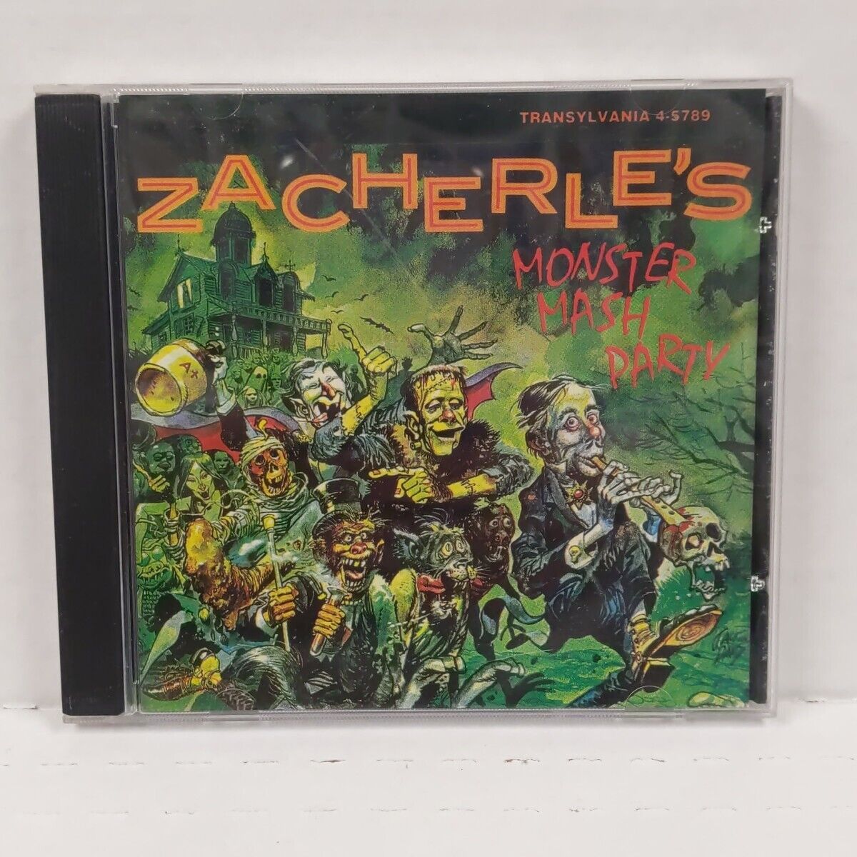 Vintage Rare ZACHERLE'S MONSTER MASH PARTY Halloween CD