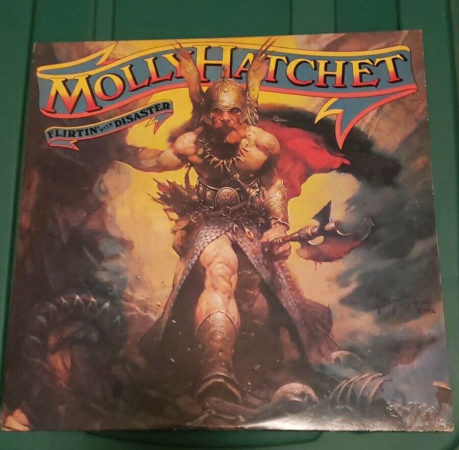 Molly Hatchet Flirtin\' With Disaster Vintage 1979 Vinyl Record Inner VG+/VG+