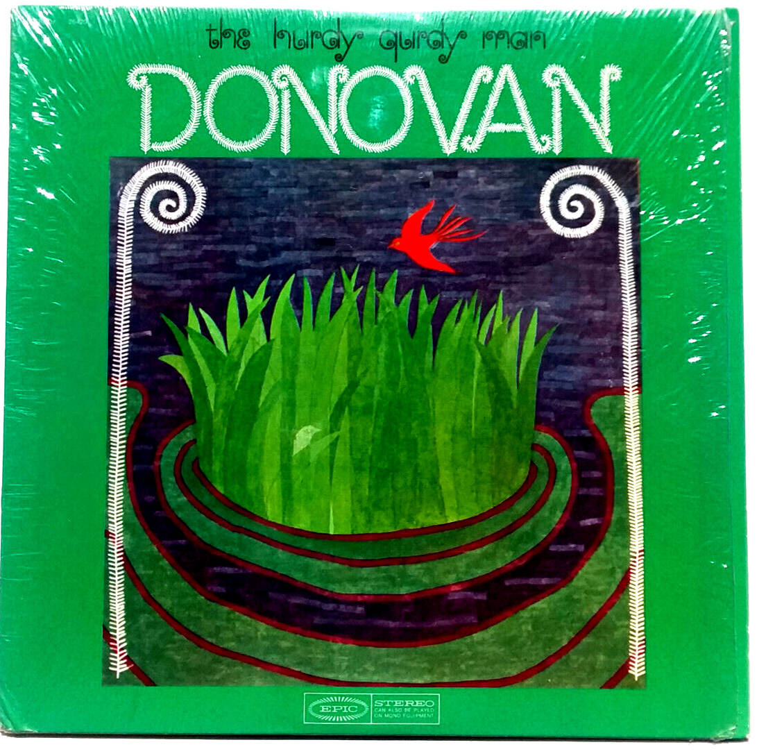 DONOVAN – The Hurdy Gurdy Man - Vinyl LP 1968 RE Epic E 26420 SHRINK Psychedelic
