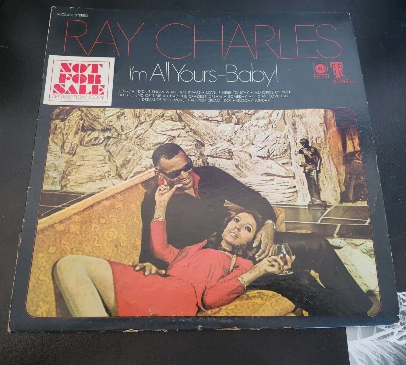 RARERay Charles Promo “Im All Yours-Baby”- NOT FOR SALE PROMOTION COPY- RARE