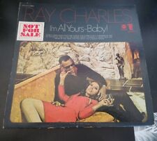 RARERay Charles Promo “Im All Yours-Baby”- NOT FOR SALE PROMOTION COPY- RARE picture