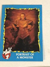 Ghostbusters 2 Vintage Trading Card #16 Portrait Of A Monster picture