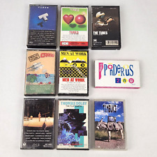 Vintage Cassette Tapes Lot of 9 Rock 80s Alternative Timbuk 3 Tubes Men at Work picture