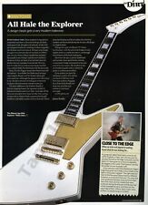 2015 Gibson Explorer Guitar Article PRINT AD by Simon Bradley (1359) picture
