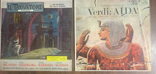 Verdi’s Trovatore & Aida Highlights-2 LP Vinyl Records picture