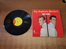 1960s MINT-EXC The Righteous Brothers Back To Back 4009 LP33 picture