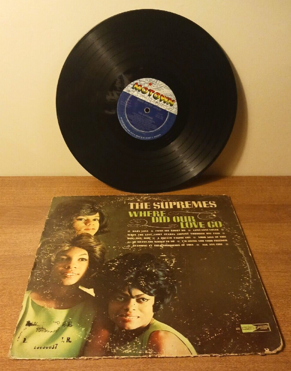 The Supremes “Where Did Our Love Go” MOTOWN 621 - 1964 Rare MONO Version Vintage