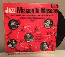Jazz Mission To Moscow 12” Vinyl LP 1962 - CP 433 - Zoot Sims, Phil Woods VG picture