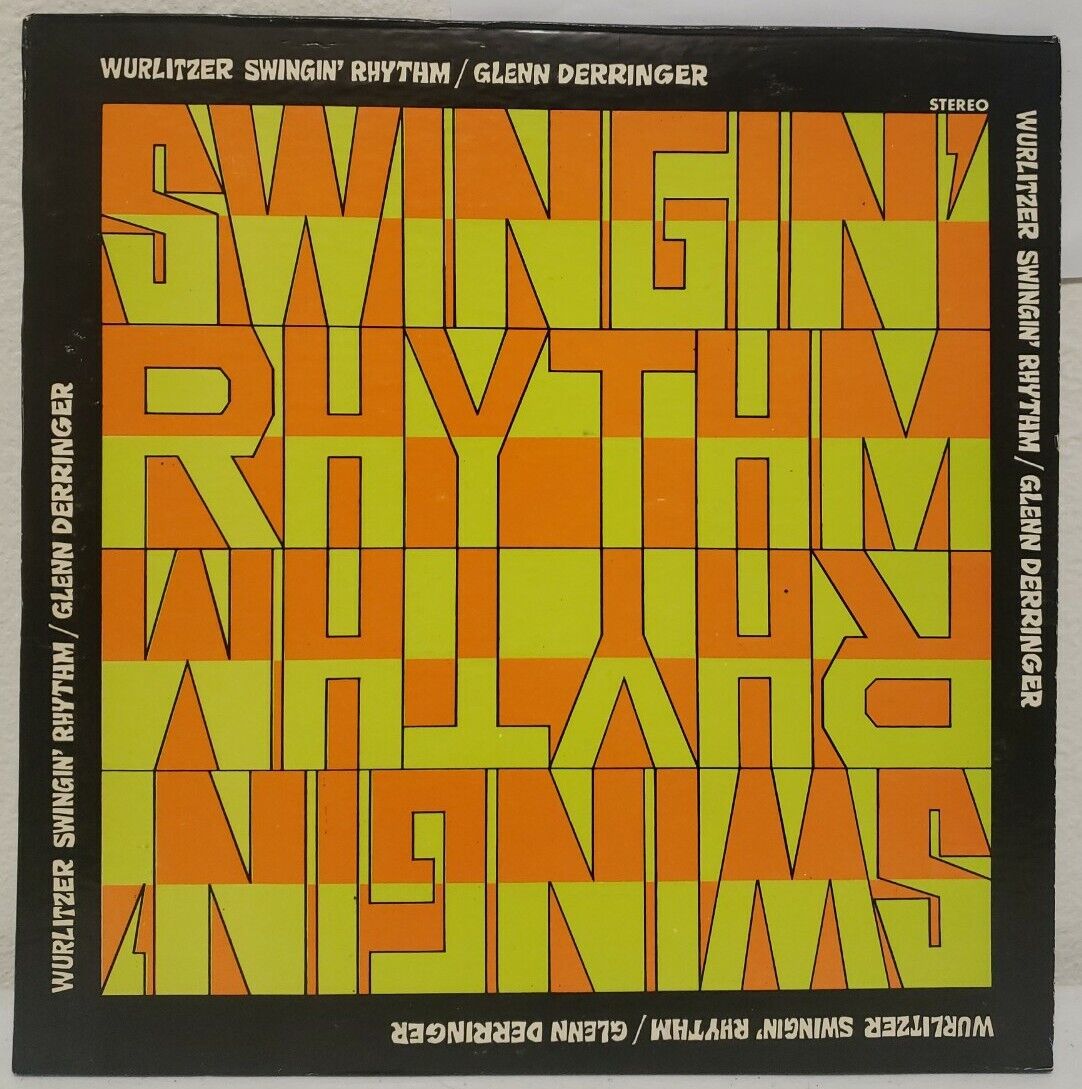Glenn Derringer - Wurlitzer Swingin\' Rhythm LP NM/VG+