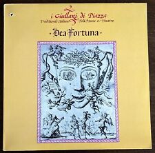 I Giullari Di Piazza- Dea Fortuna- Shanachie 21010- VG+ Vintage Vinyl picture