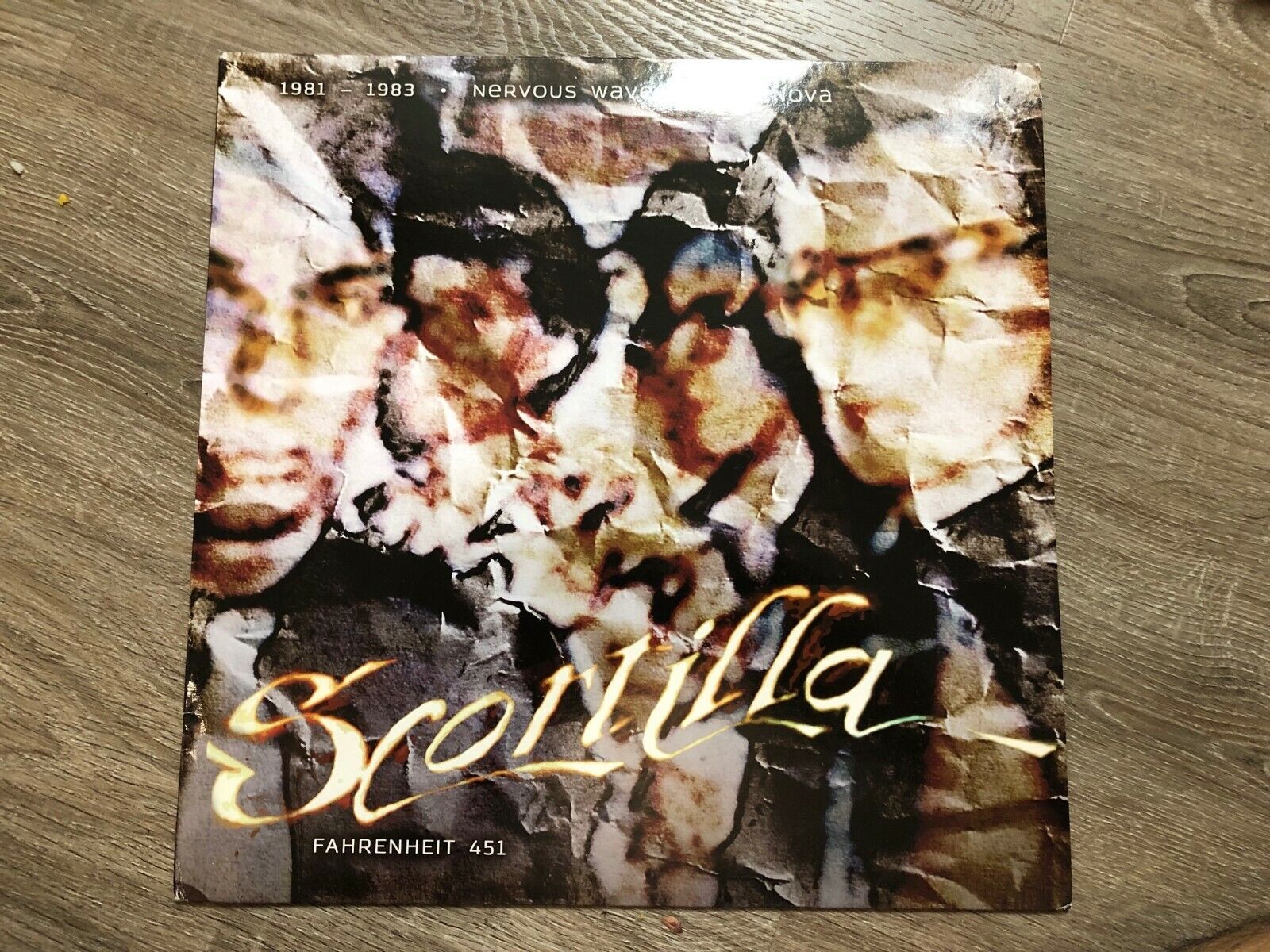Scortilla ‎– Fahrenheit 451 Rare 400 Copies Italy Goth 