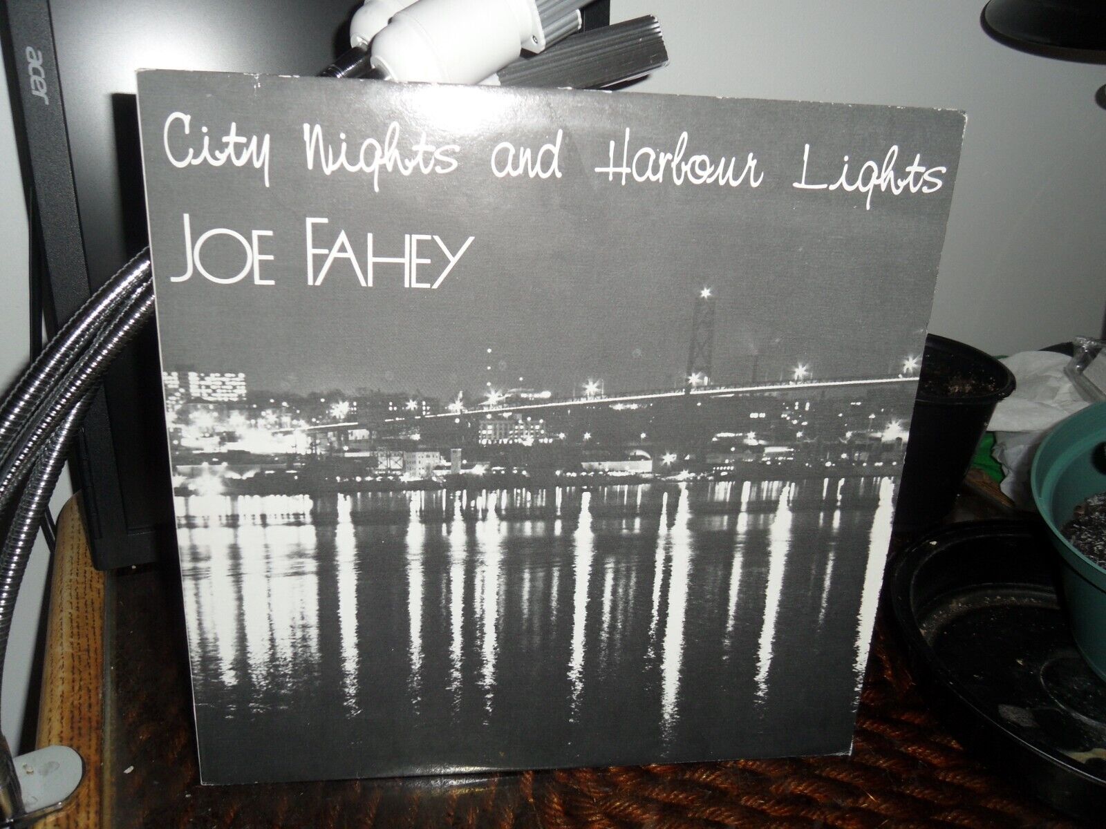 Joe Fahey: City Nights And Harbour Lights autographed LP SAR-3016