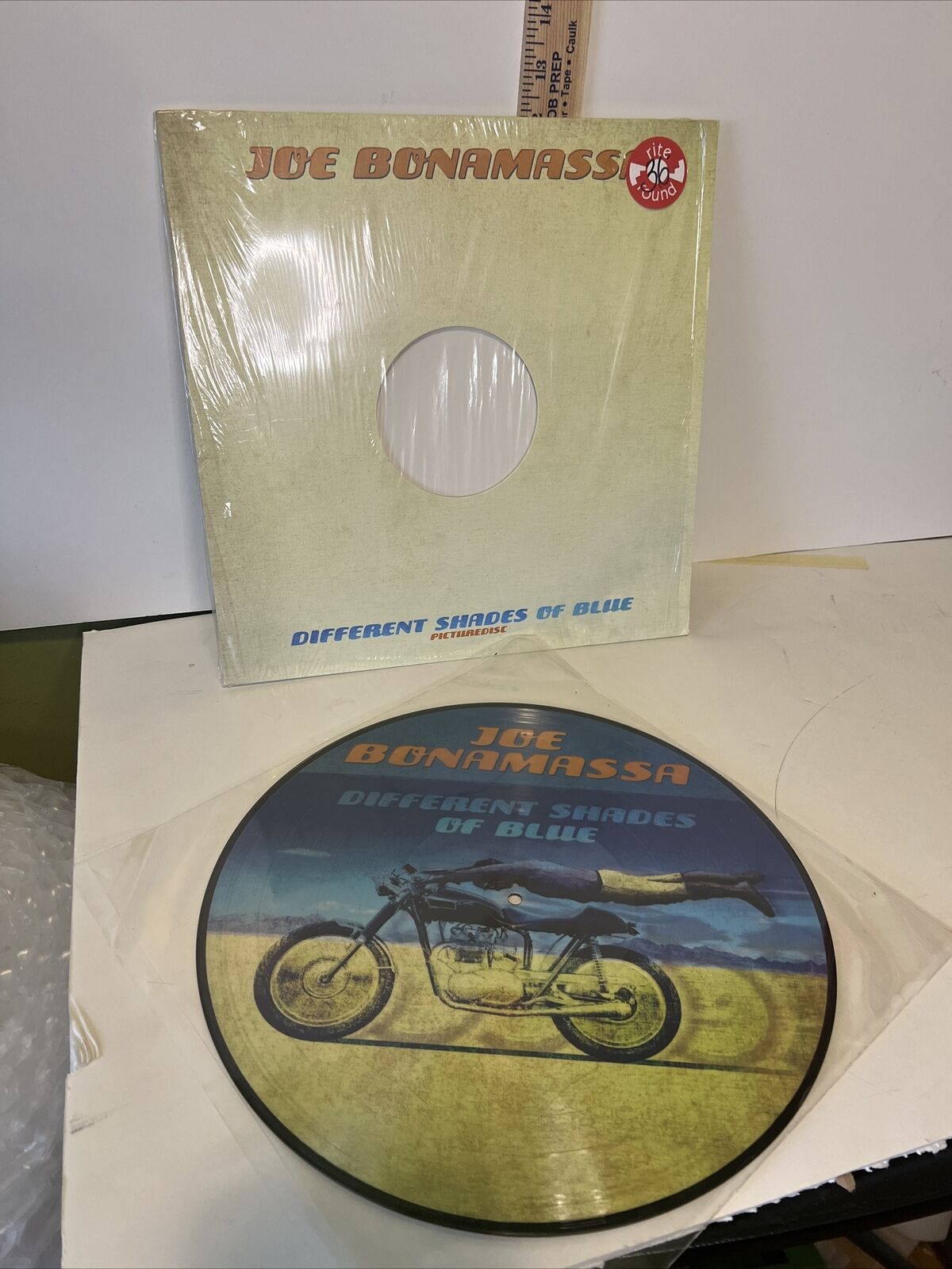 Joe Bonamassa Different Shades Of Blue PICTURE DISC LP Vinyl Record Guitar