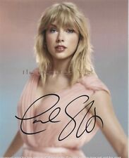 SINGER / SONGWRITER TAYLOR SWIFT  . Hand signed 8 X 10 photo w COA. Photo J picture