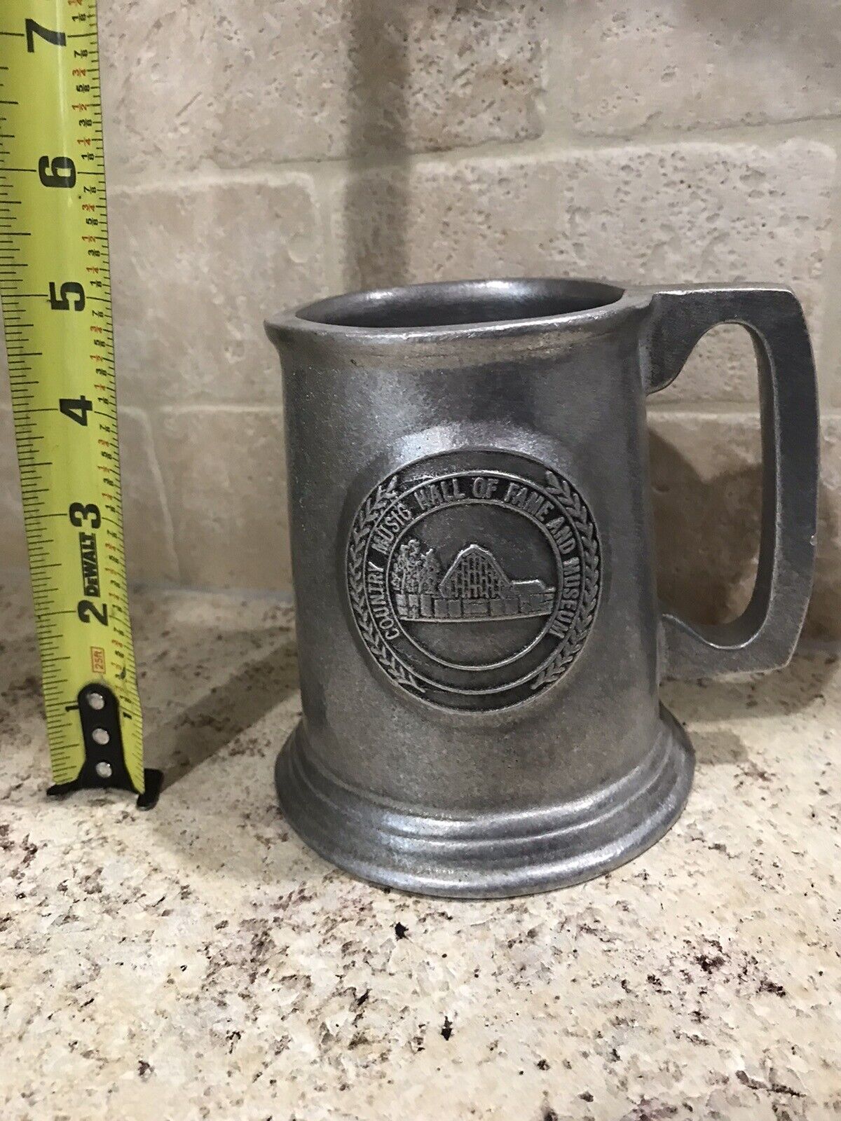 Vintage ￼Wilton RWP Country Music Hall Of Fame Pewter Stein