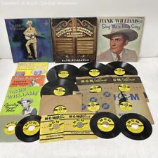 Huge Hank Williams Collectible Media Lot - LPs, 45s, 78s, Songbooks picture