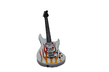 AZ1434 White Electric Guitar Lighter lights flash when burning picture