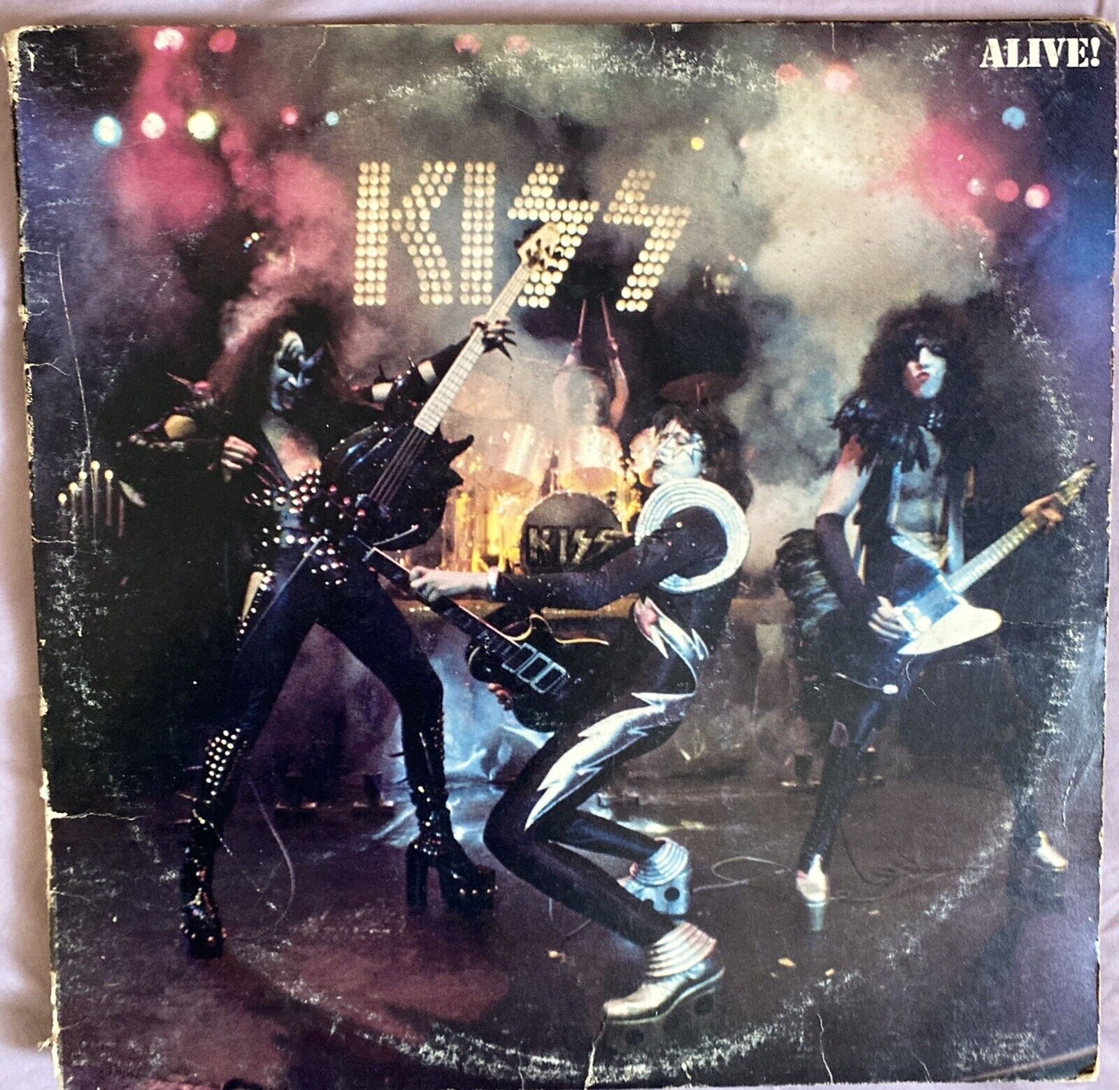 KISS  Alive 1975 Vinyl 2x LP Casablanca NBLP 7020 Vintage, Great Condition