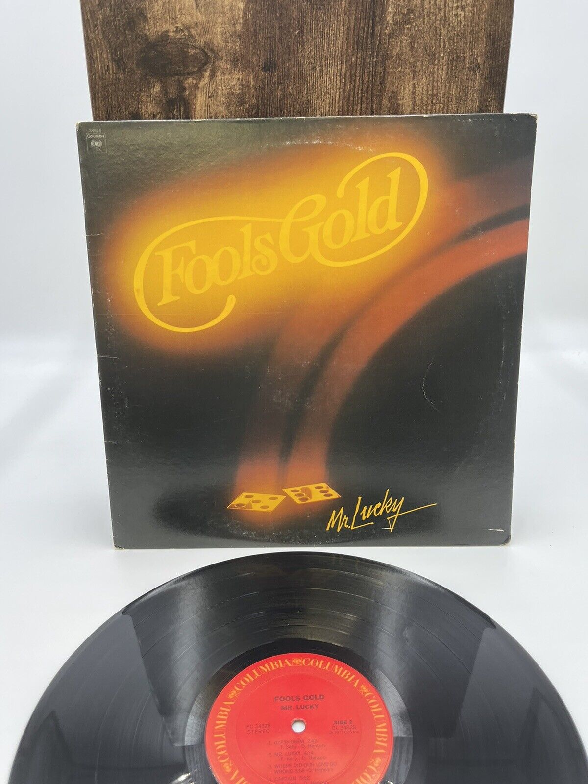 Vintage, 1977, Fools Gold-Mr. Lucky, LP, Rock/Country Rock