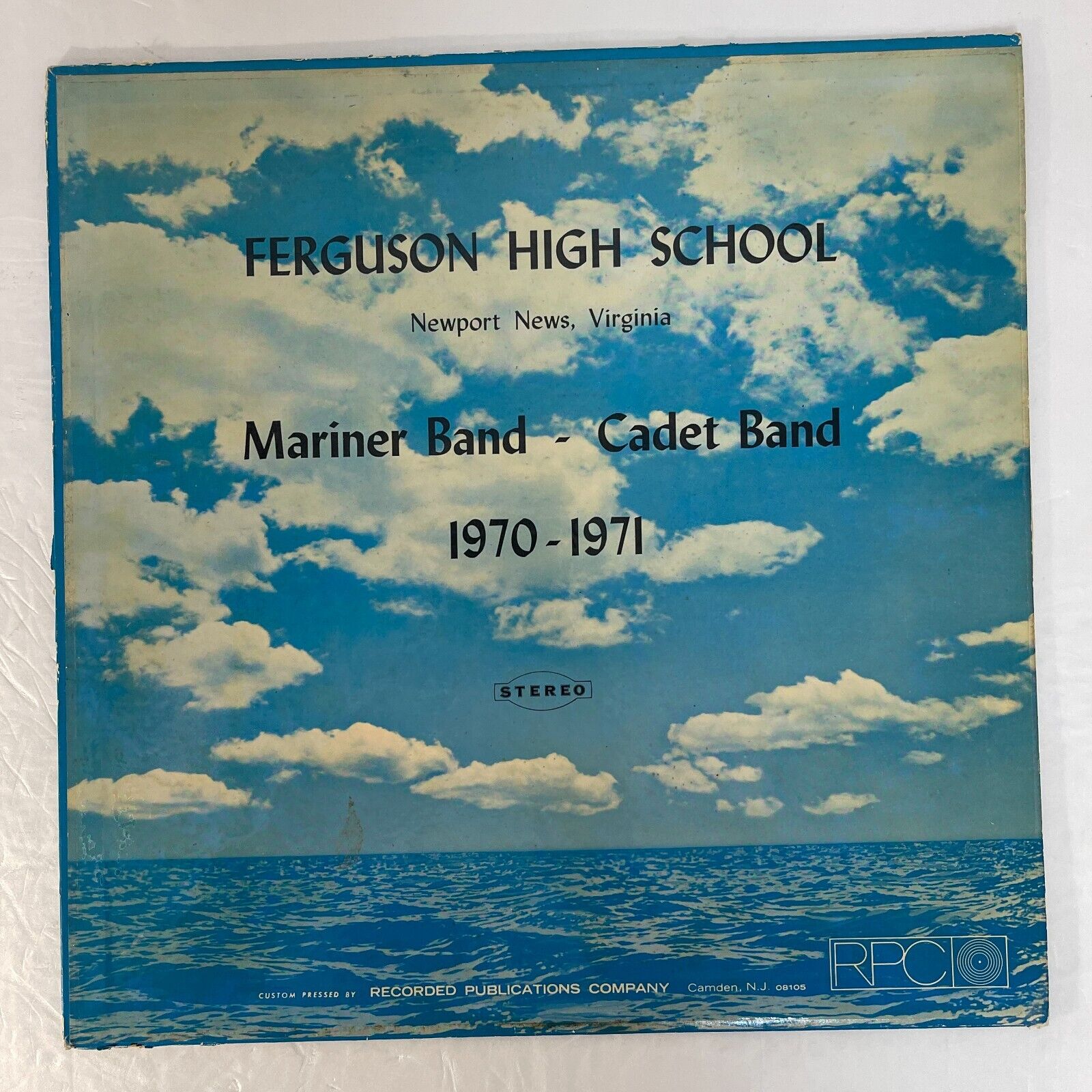 Ferguson High School Mariner Band - Cadet Band – 1970 - 1971 Newport News, VA